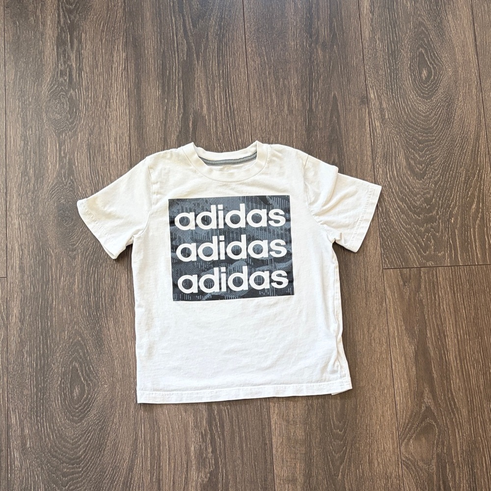 Adidas Kids White T-Shirt